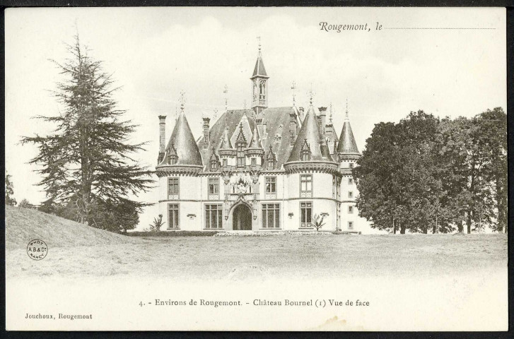 Château de Bournel, vue de face