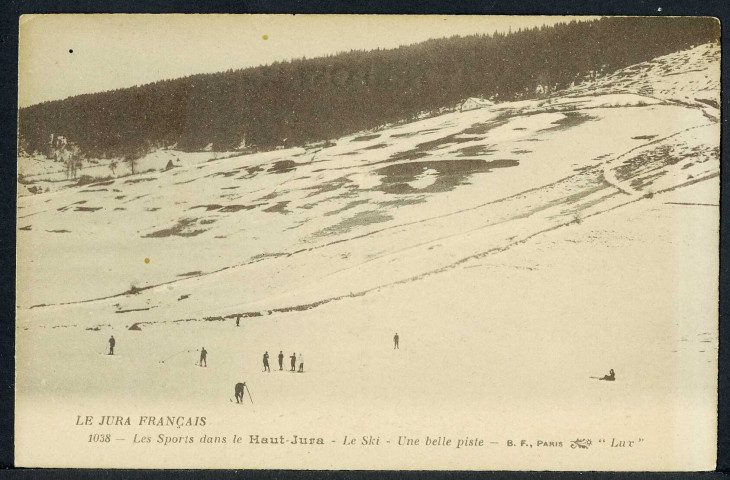 Ski dans le Haut-Jura