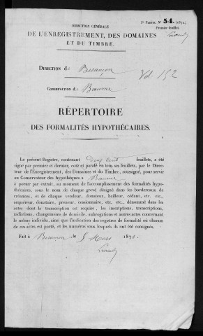 Volume n° 152