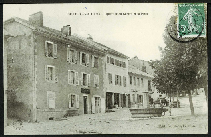 Quartier du Centre et la place
