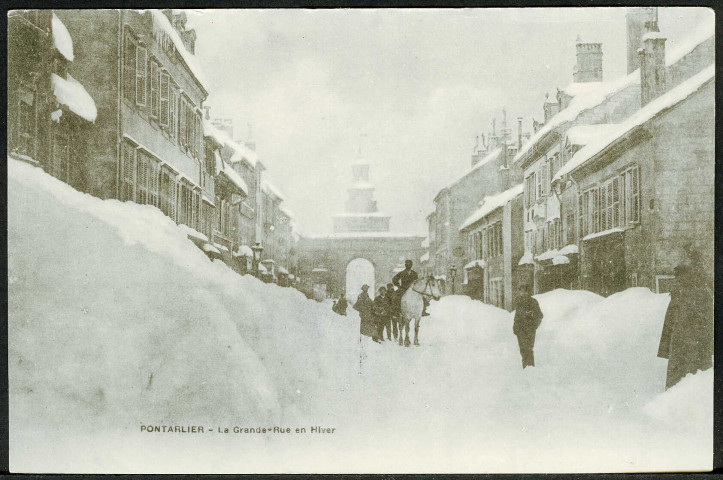La Grande Rue en hiver