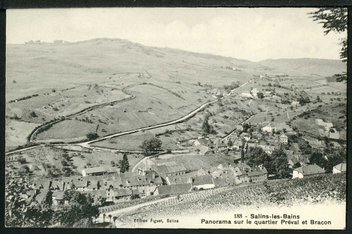 Panorama sur le quartier Préval et Bracon