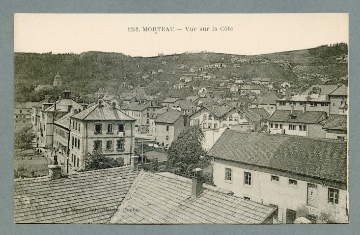 Vue sur la Côte
