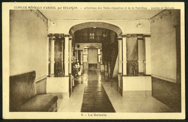 La clinique, la galerie