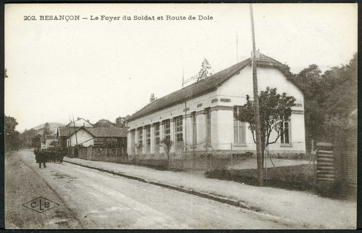 Vue du foyer du soldat