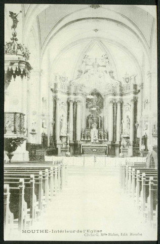L'intérieur de l'église