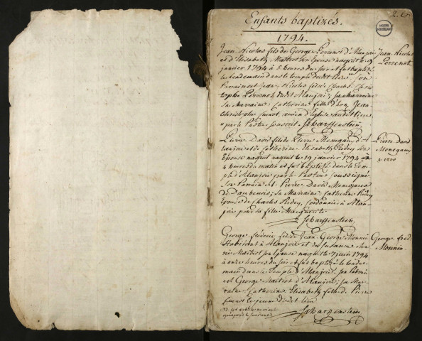 B 1794-1795 (protestants)