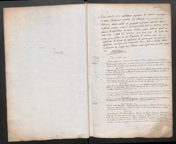 Répertoire chronologique
