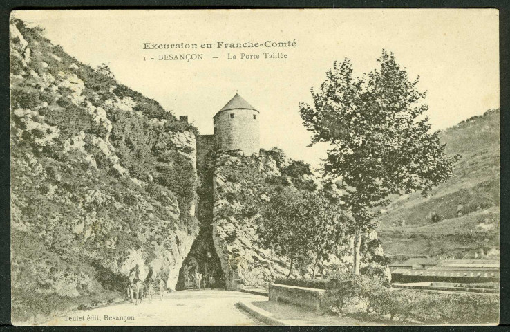 La porte Taillée, coté extérieur