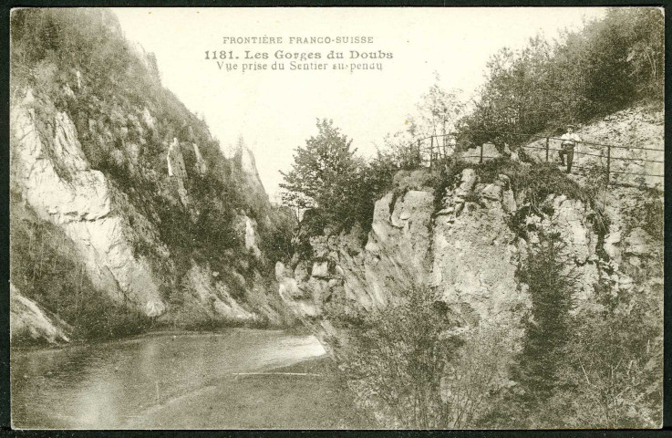 Les gorges du Doubs