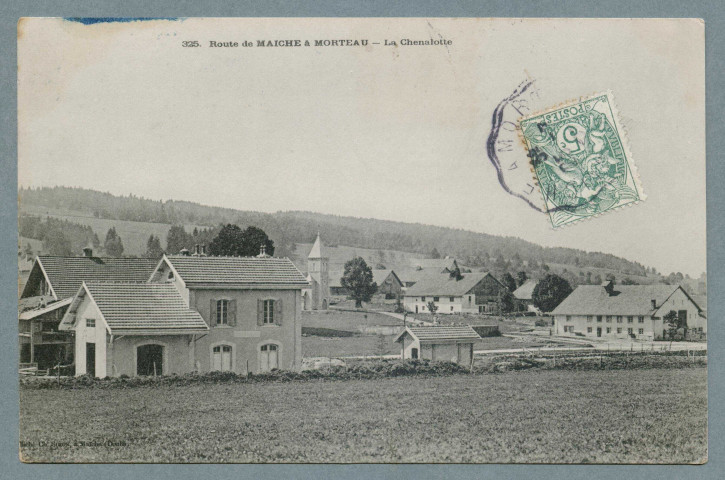 Route de Maîche à Morteau