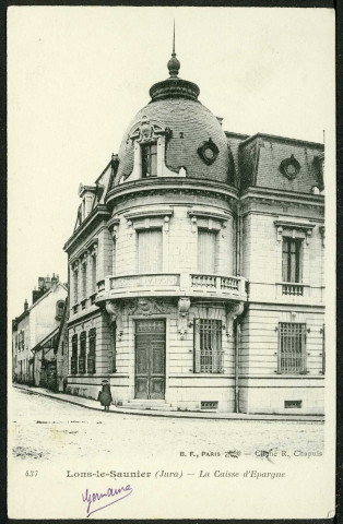 La caisse d'épargne