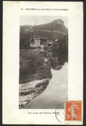 Un coin de l'usine Ropp