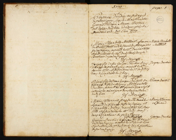 S 1770-1793 (protestants)