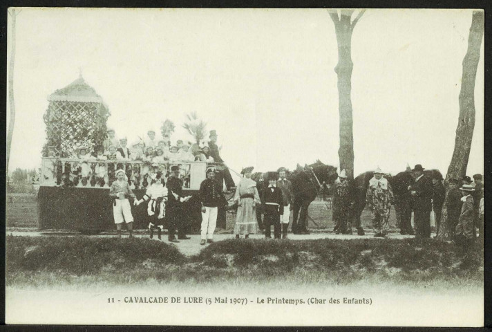 Cavalcade, char des enfants