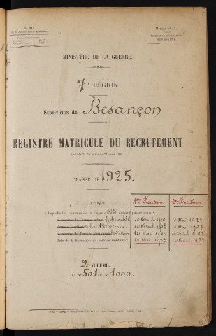 Volume 2, nos 501 à 1000