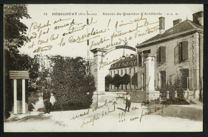 Entrée du quartier d'artillerie