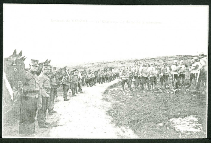 11e chasseurs, le thème de la manœuvre