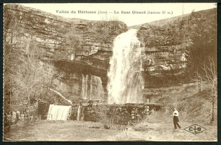 Vallée du Hérisson (Jura). Le Saut Girard