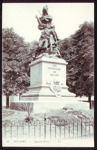 La statue "Quand-Même"