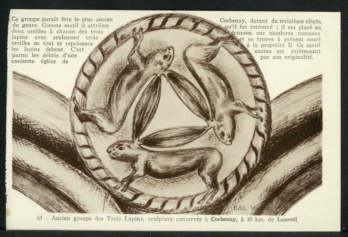 "Les trois lapins"