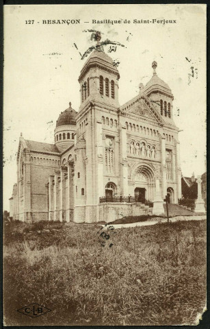 Basilique de Saint-Ferjeux, façade principale