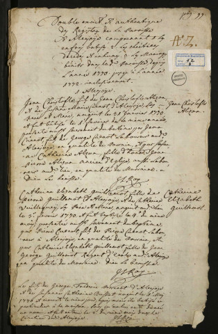 BMS 1770-1772 (protestants)