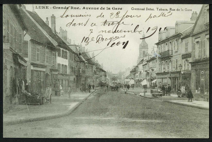 Grande Rue, avenue de la Gare