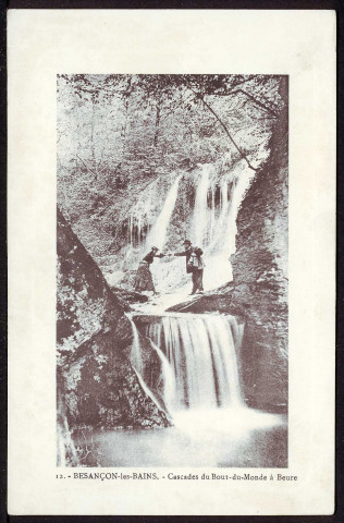 Besançon. Cascade du Bout-du-Monde à Beure