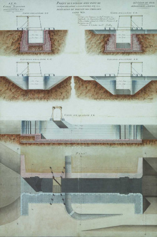 Ensemble de l'écluse