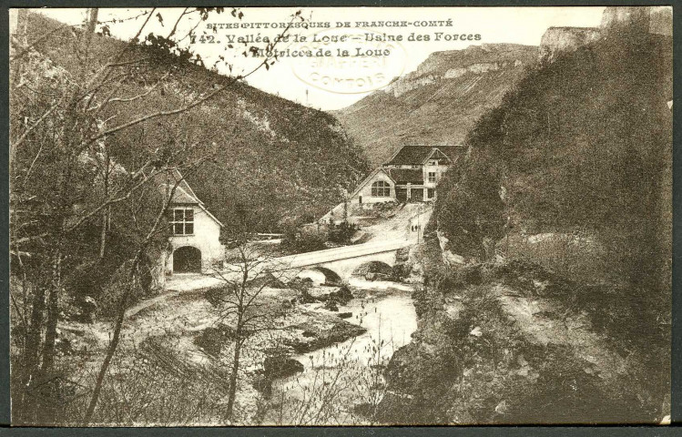 Usine des forces motrice de la Loue