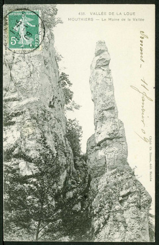 Mouthier. Le Moine de la vallée