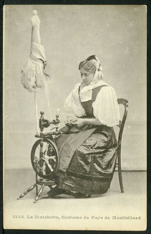 La diaichotte, costume du Pays de Montbéliard