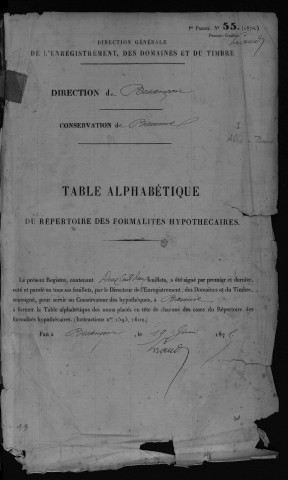 Volume n° 1