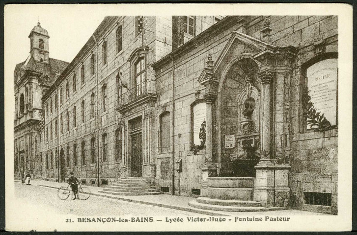 Lycée Victor Hugo, entrée du lycée