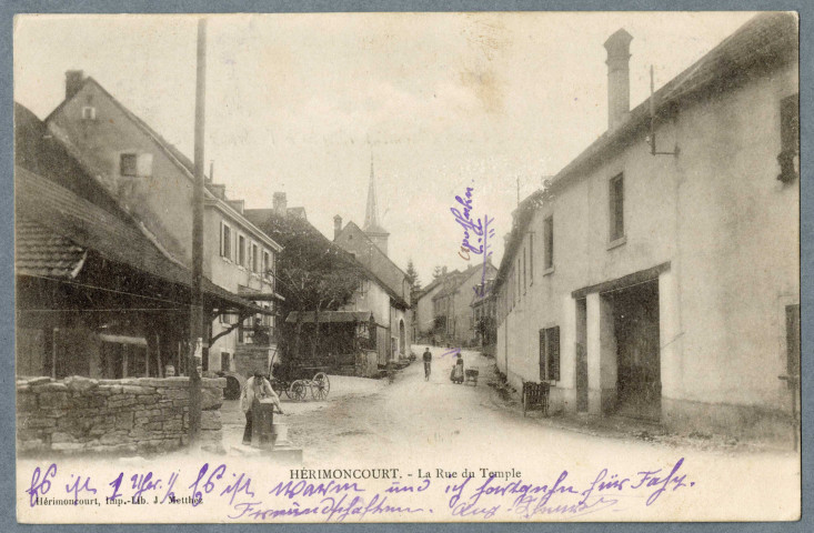 La rue du Temple