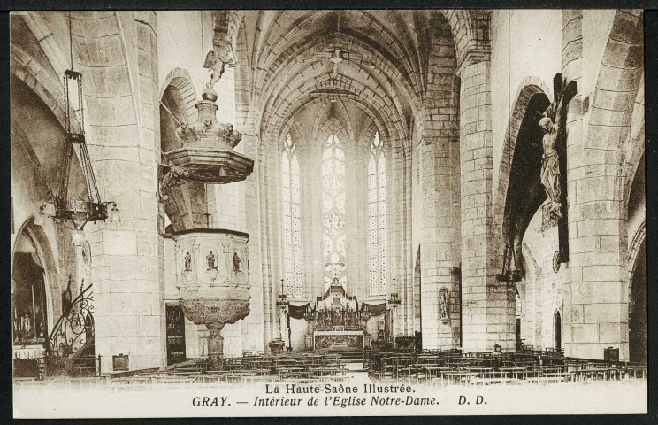 Intérieur de l'église Notre-Dame