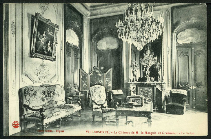 Le salon du château