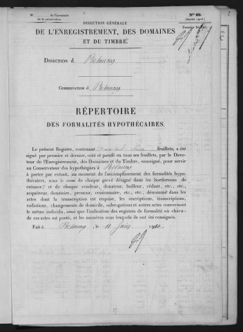 Volume n° 309