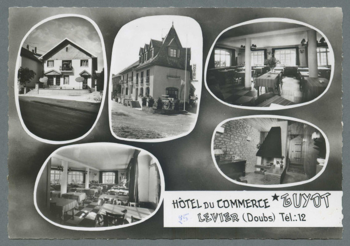 Hôtel du "Commerce" et la résidence