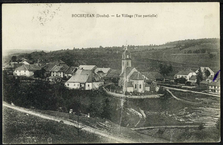 Le village, vue partielle