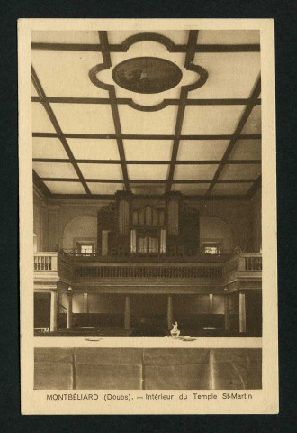 Intérieur du temple
