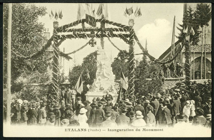 Inauguration du monument