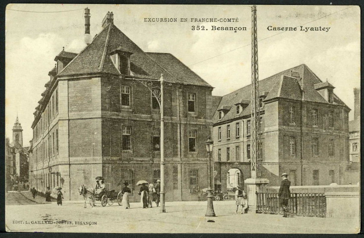 Vue de la caserne Lyautey