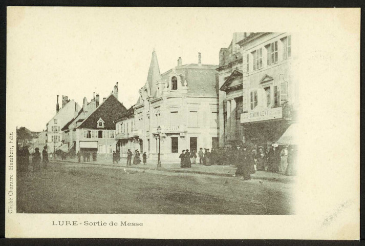 Sortie de messe