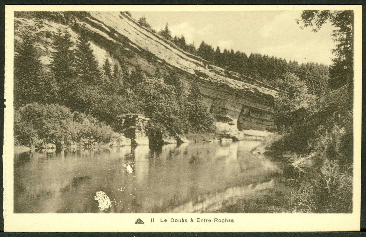 Le Doubs à Entre-Roches