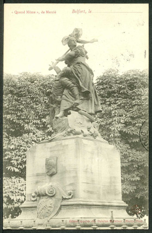 La statue "Quand-Même"