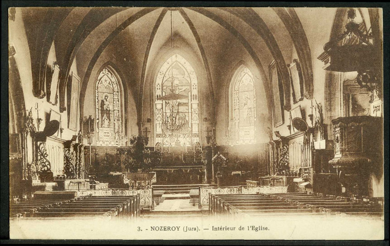 Intérieur de l'église