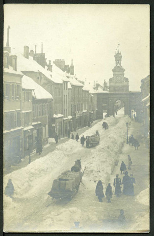 La Grande Rue sous la neige