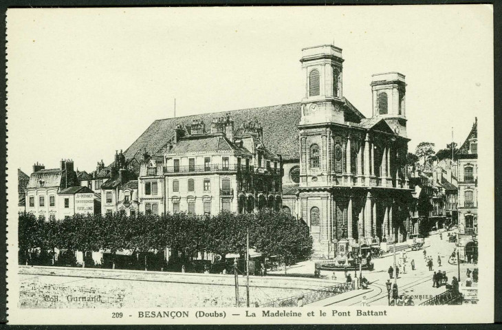 La Madeleine et le pont Battant